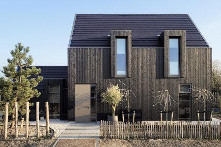 Houten schuurwoning